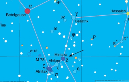 Mappa per l'individuazione della 61 Cygni