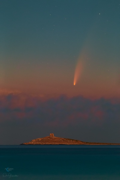File:Comet NEOWISE Over The Islet Of Females - Sicily APOD.jpg
