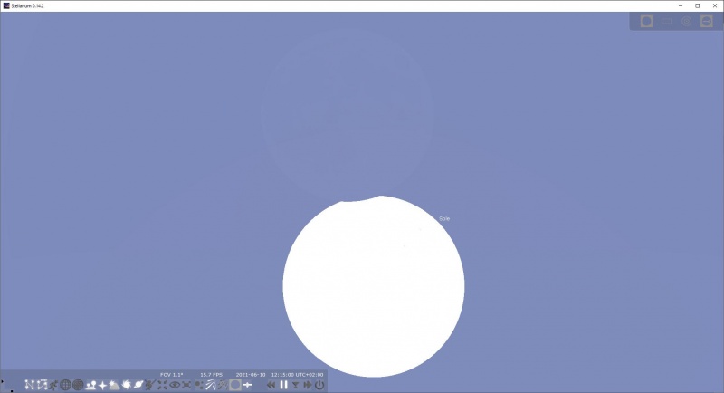 File:Eclissi parziale di Sole 10-06-2021 lat 43 h12 15.jpg