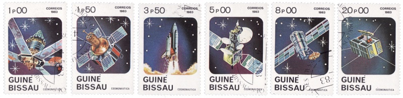 File:Space Shuttle e vari satelliti - Guinea Bissau 1983.jpg
