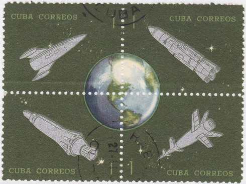 Immagine:25_anniversario_posta_via_razzo_-_Cuba_-_1964.jpg