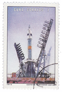 Immagine:Soyuz_sulla_rampa_di_lancio_-_Cuba_1973.jpg