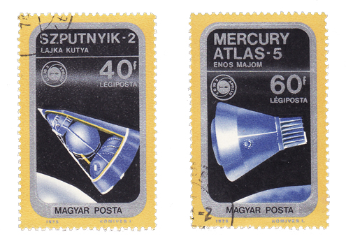 Immagine:Spazio_Sputnik_2_Mercury_Atlas_5_-_Ungheria_1975.jpg