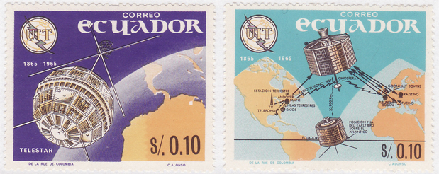 Immagine:Telstar_Intelsat_Centenario_Unione_internazionale_delle_telecomunicazioni_-_Ecuador_-_1966.jpg