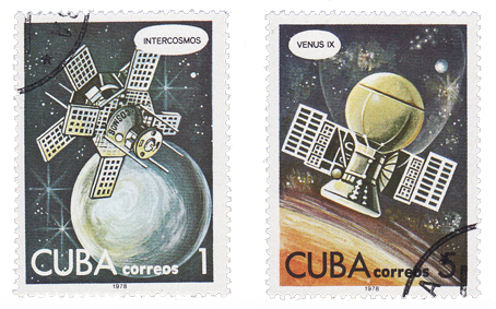 Immagine:Venera_9_e_satellite_Intercosmos_-_Cuba_1978_a.jpg