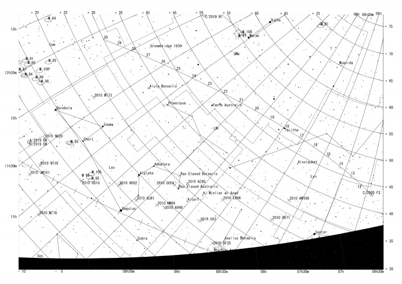 File:Mappa del percorso della cometa C2020 F3 NEOWISE nel cielo serale.jpeg