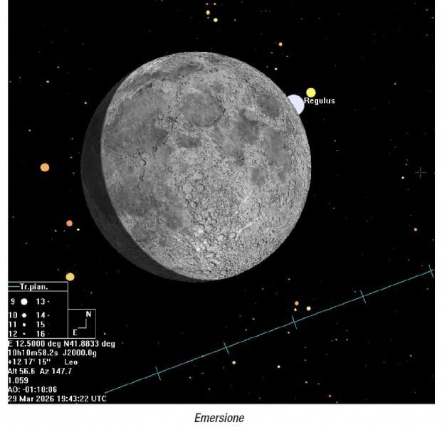 File:Occultazione Regolo 29032026 emersione.JPG