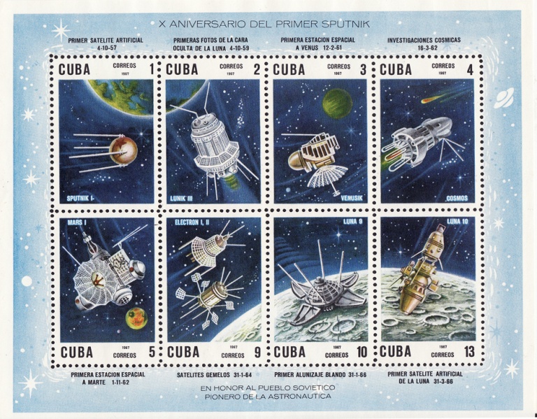 File:X anniversario Sputnik - Cuba 1967.jpg